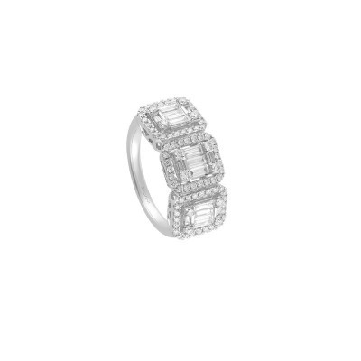 Anello Magia oro bianco con diamanti [0939ce68]