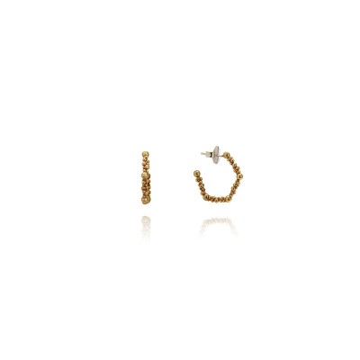 Orecchini Nido Ottone Miele [6d83bca2]