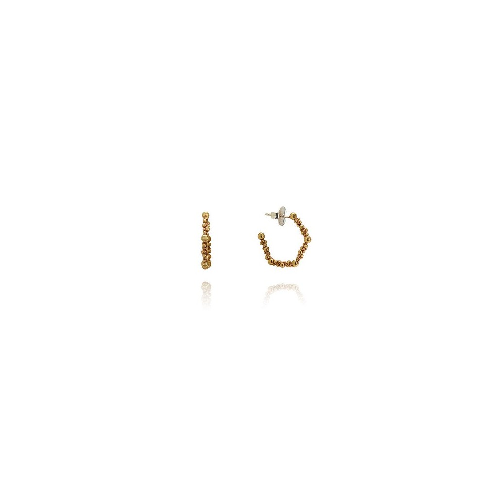 Orecchini Nido Ottone Miele [6d83bca2]
