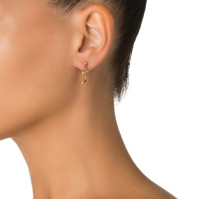 Orecchini Nido Ottone Miele [6d83bca2]