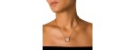 Collana New York Ottone Miele Quarzo rosa [b7da8f90]