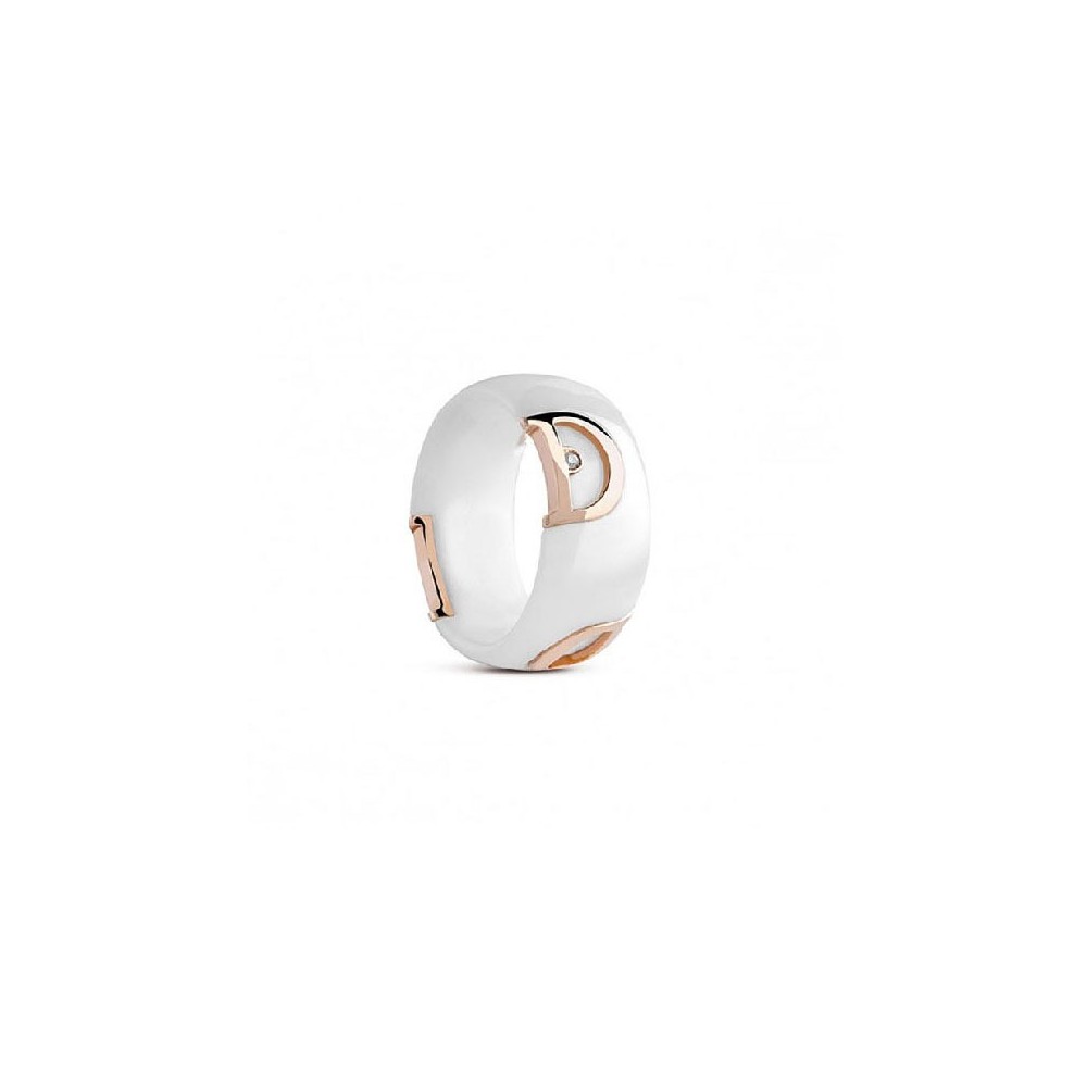 Anello D.Icon Ceramica bianca [2c2adf30]