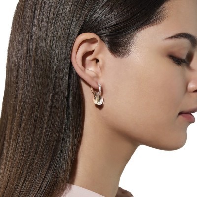 Orecchini Nudo Classic Topazi bianchi [dbd251d5]