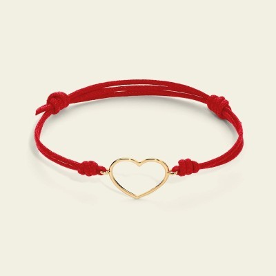 Bracciale Cordino Cuore [0f33d030]