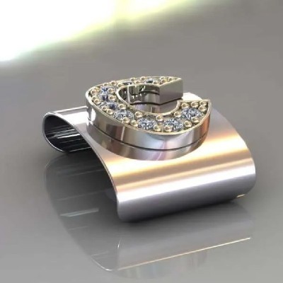 Clip Lettera C orologi di lusso TIMEAPP [85abae23]