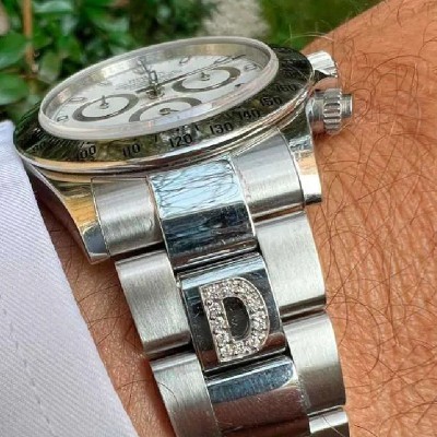 Clip Lettera D orologi di lusso TIMEAPP [7ed7272f]