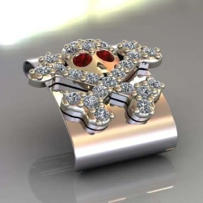 Clip Simbolo Teschio orologi di lusso TIMEAPP [fed3fcd5]