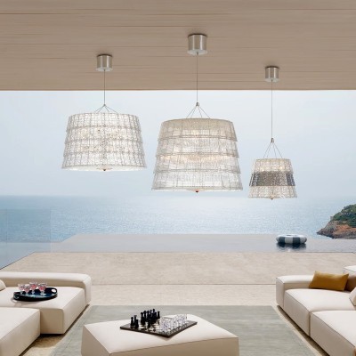 Lampadario Tuile De Cristal Argento Frozen M [c7bb9ce4]