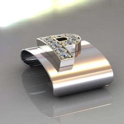 Clip Lettera P orologi di lusso TIMEAPP [12adcf35]