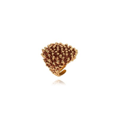 Anello Riccio Ottone Miele [547dc02a]