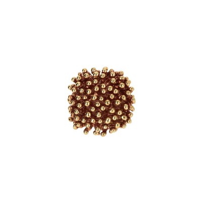 Anello Riccio Ottone Miele [e360012e]