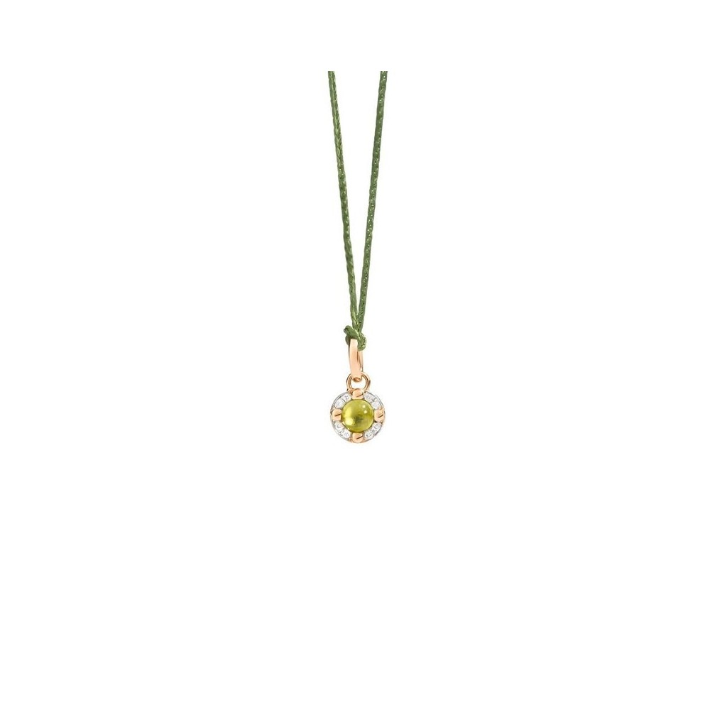 Pendente sensa catena M'ama Non M'ama Peridoto [147b74e6]