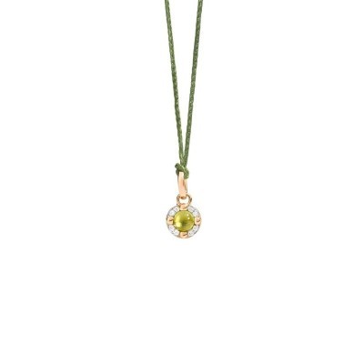 Pendente sensa catena M'ama Non M'ama Peridoto [147b74e6]