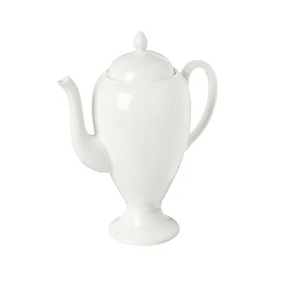 Caffettiera con coperchio Wedgwood White [77b64e5c]