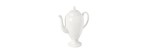 Caffettiera con coperchio Wedgwood White [77b64e5c]