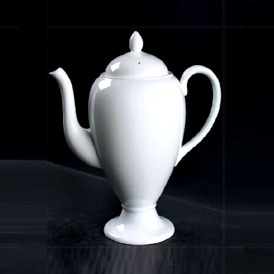 Caffettiera con coperchio Wedgwood White [ae900d51]