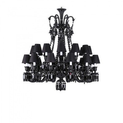 Lampadario Baccarat Zénith Nero (12 Luci) [193dab90]