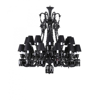 Lampadario Baccarat Zénith Nero (12 Luci) [193dab90]