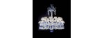 Lampadario Baccarat Zénith Printemps Blu (24 Luci) [a0b473a6]