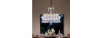 Lampadario Baccarat Zénith Printemps Blu (24 Luci) [799230ab]
