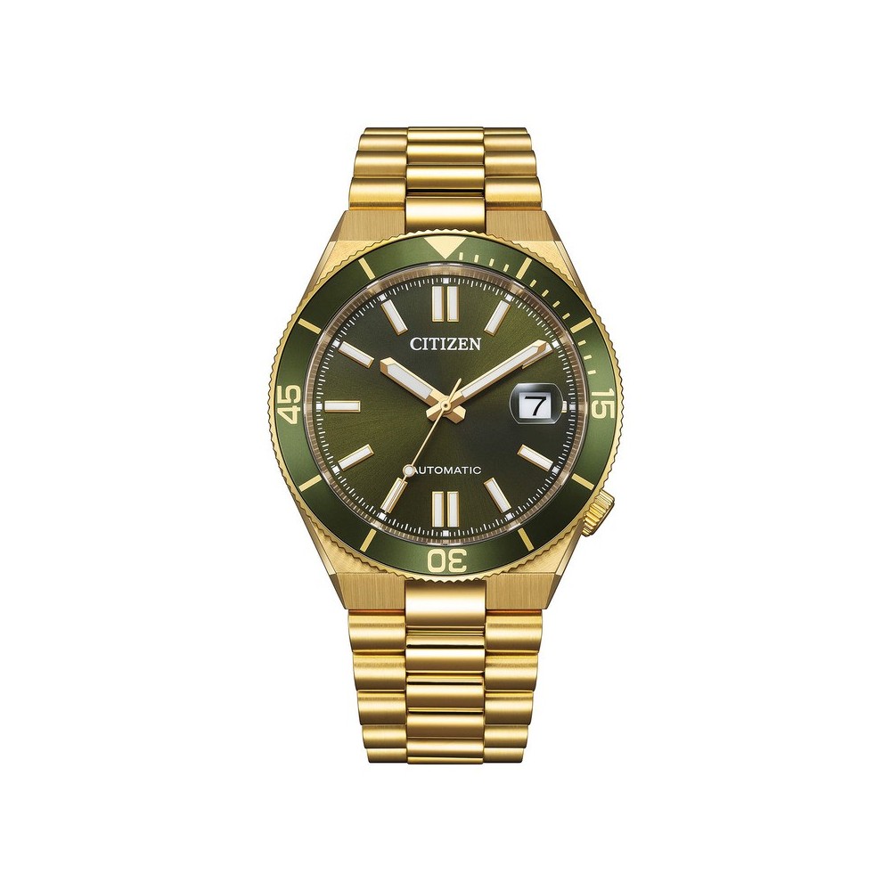 Citizen Tsuyosa Shore Meccanico verde 40mm [1dc6491f]