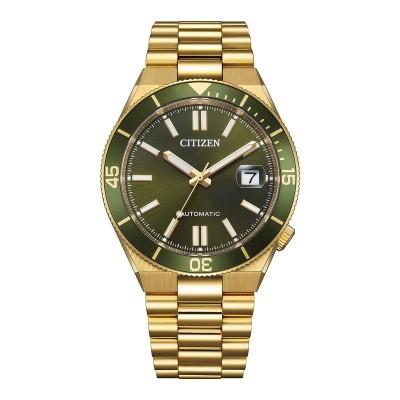Citizen Tsuyosa Shore Meccanico verde 40mm [1dc6491f]