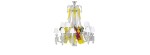 Lampadario Etrange Zénith Pappagallo (15 Luci) [14fea580]