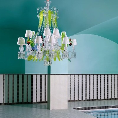 Lampadario Etrange Zénith Pappagallo (15 Luci) [cdd8e68d]