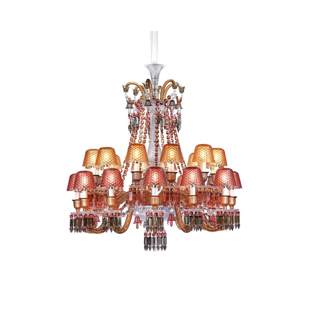 Lampadario Zénith Faunacrystopolis Rosa & Champagn [891ef7b2]