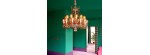 Lampadario Zénith Faunacrystopolis Rosa & Champagn [5038b4bf]