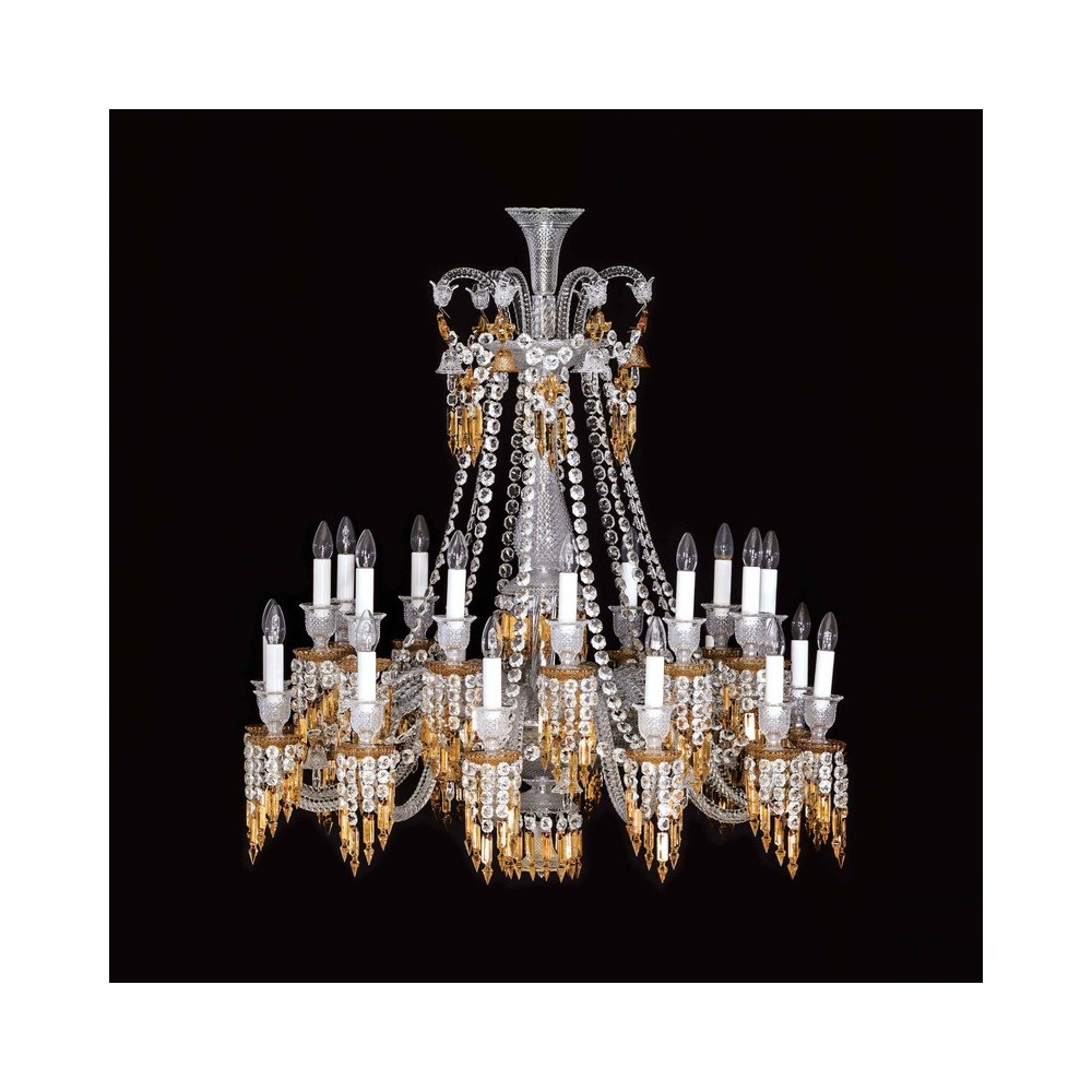 Lampadario Zénith Charleston Corto (24 Luci) [53a253a9]