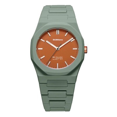 Orologio D1 Milano Polycarbon Alpha Contrast 40,5m [0e45d14d]