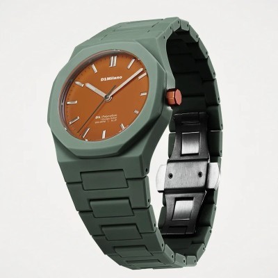 Orologio D1 Milano Polycarbon Alpha Contrast 40,5m [0e45d14d]