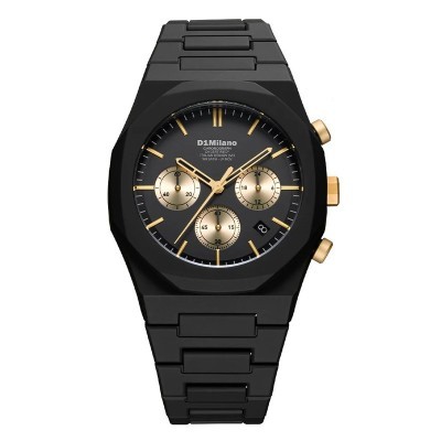 Orologio D1 Milano Polychrono Gilded Solar 40,5mm [8f897568]