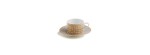 Tazza da tè con piattino Mosaïque au 24 oro [f4ae9f0d]