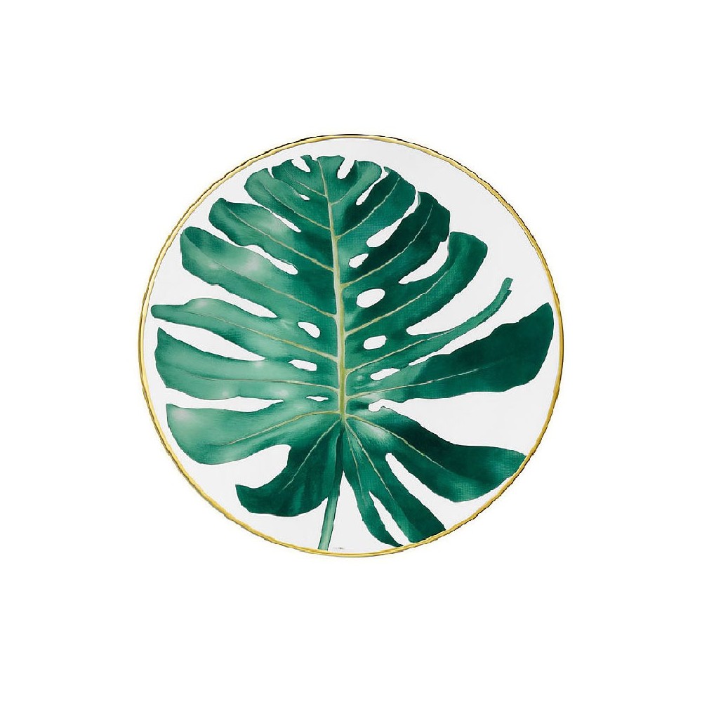 Piatto piano  Passifolia n°1  Philodendron  27cm [1d87f551]