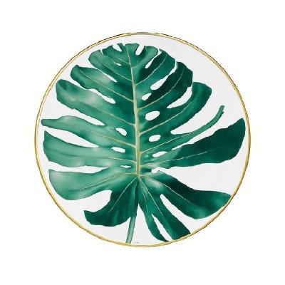 Piatto piano  Passifolia n°1  Philodendron  27cm [1d87f551]