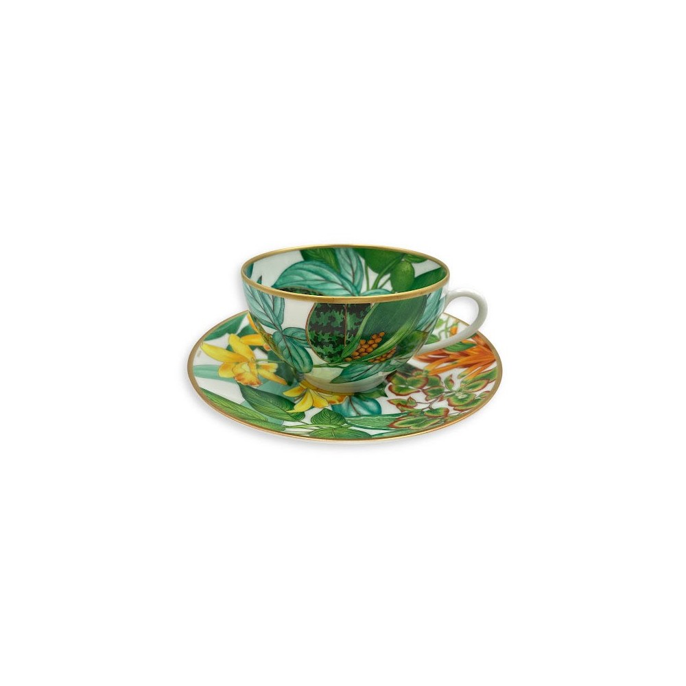 Tazza tè con piattino Passifolia 37cl [ecda0272]