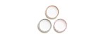 Set di 3 piatti da dessert Hermès en Contrepoint [4c3a0710]