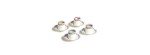 Set 4 tazze caffè piattino Hermès en Contrepoint [9c59f4d9]