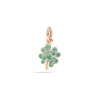 Ciondolo Quadrifoglio oro rosa & Tsavoriti [6352d5fa]