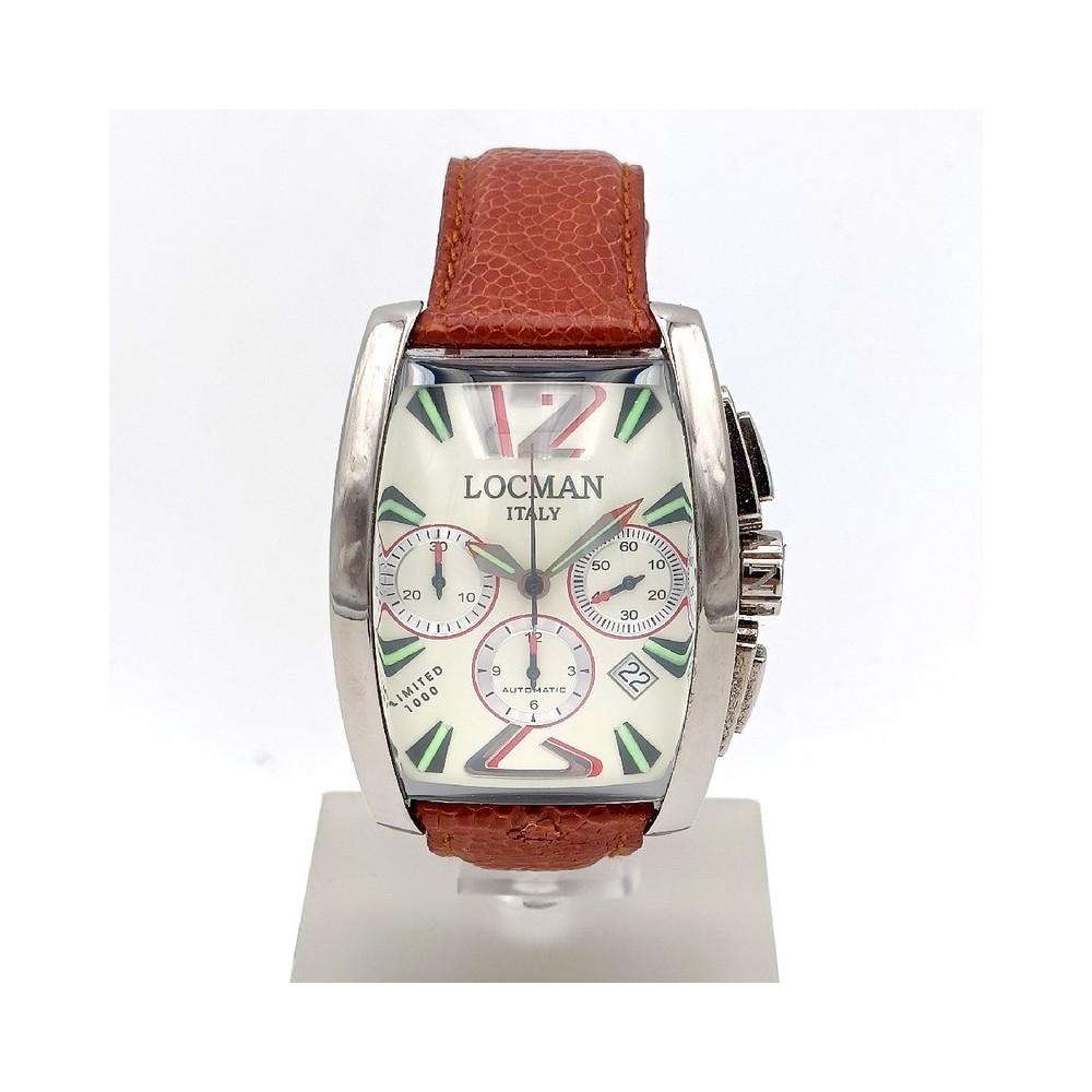 Locman Panorama Crono Automatico Limited Crema [2a5eb870]