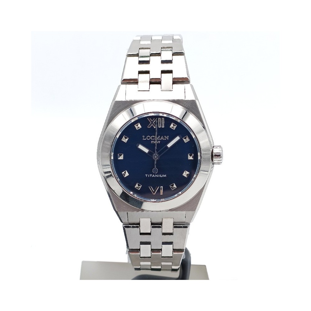 Locman Nuovo Stealth Titanio blu 36mm [1fd7c019]