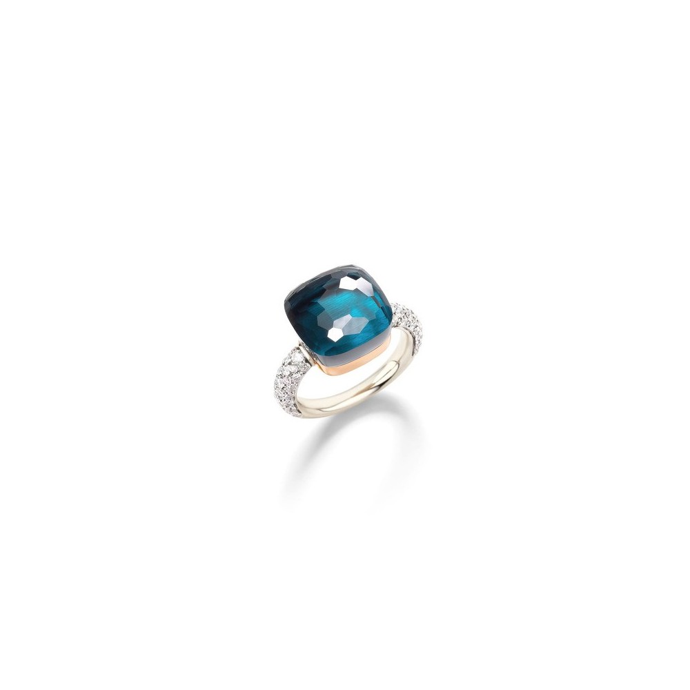 Anello Nudo Maxi Blu London [1adcd6fb]