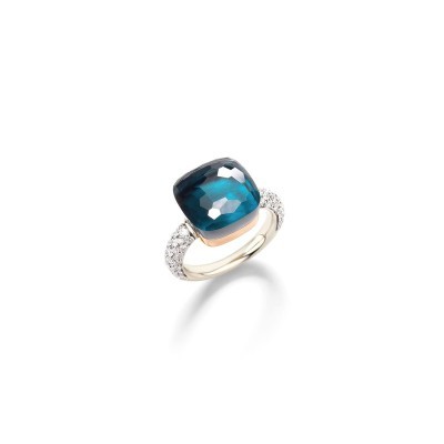 Anello Nudo Maxi Blu London [1adcd6fb]