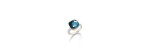 Anello Nudo Maxi Blu London [1adcd6fb]