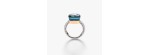 Anello Nudo Maxi Blu London [e416029e]