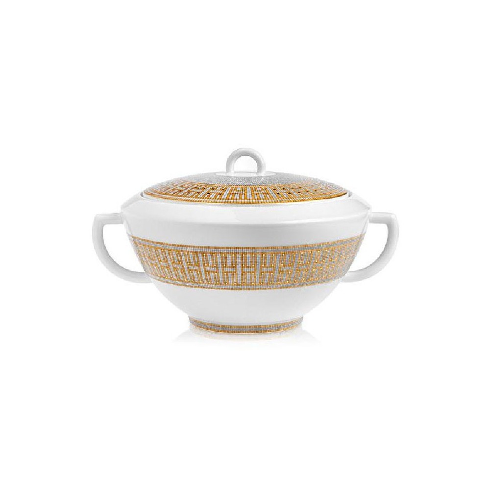 Zuppiera Hermès Mosaïque au 24 oro [0260e033]