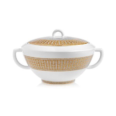 Zuppiera Hermès Mosaïque au 24 oro [0260e033]