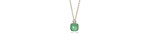 Collana con pendente Nudo Prasioliti Agata verde [159f8cf0]